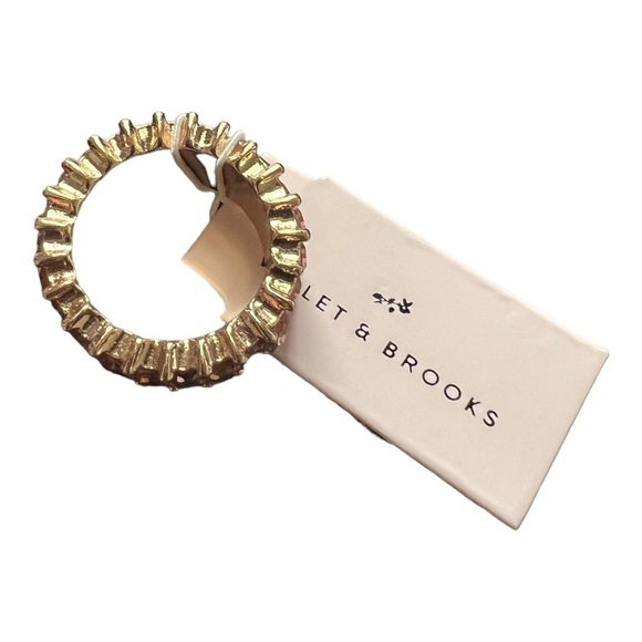 Violet & Brooks Elyse Blue Green Purple Wide Baguette Ring - NEW Size‎ 6 - Picture 7 of 11